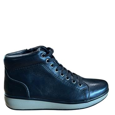 JOYA LDS TIE ANKLE BOOT - BLACK